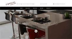 Desktop Screenshot of capricciocucine.com